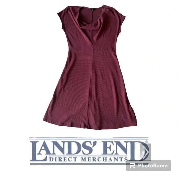 Lands' End | Dresses | Lands End Knit Sweater Dress | Poshmark
